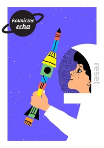 Plakat Echa kosmiczne 50x70