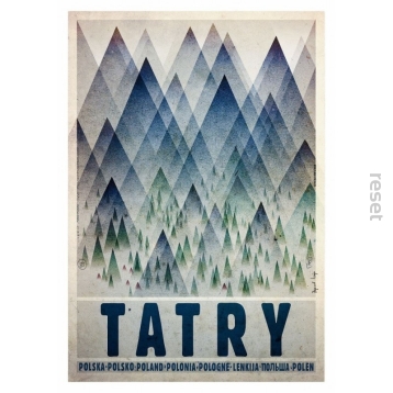 Mini plakat Tatry