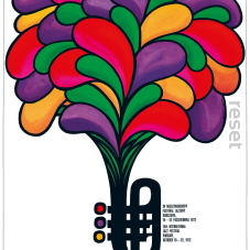 Plakat XV Międzynarodowy Festiwal Jazzowy Jazz Jamboree 1972