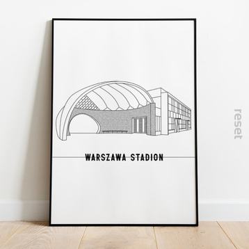 Sitodruk STADION 30x40cm w tubie