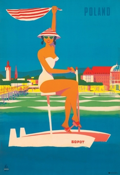 Plakat Poland Sopot