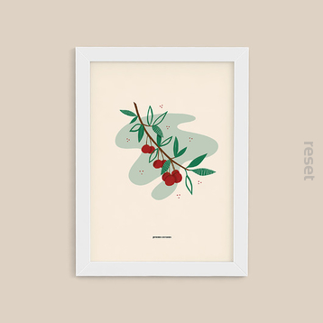Plakat Wiśnia 30x40 w tubie