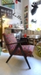 fotel w kropy lata 60
