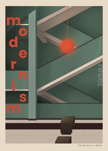 plakat Modernism  50 x 70