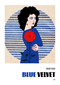 autorski plakat filmowy "BLUE VELVET" A3 : 29x42 cm