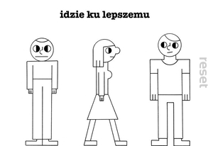 Sito Idzie ku lepszemu 43x32 BEZ RAMY