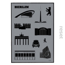 Plakat Berlin sitodruk #3 