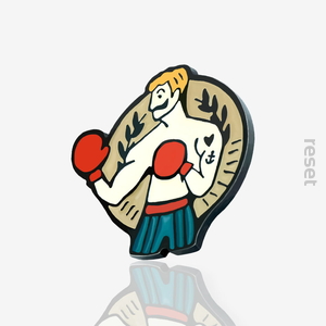 Pin BOKSER BOGDAN