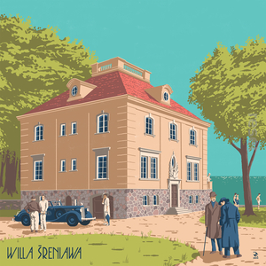 mini plakat 20x20 Willa Śreniawa GDYNIA