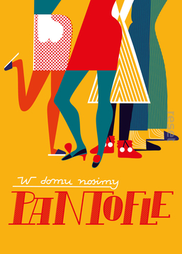 Plakat Pantofle 50x70 W TUBIE