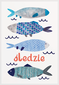 plakat śledzie 30x40 bez ramy