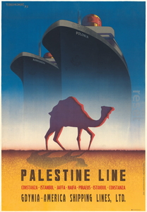 Plakat Palestine Ocean Line