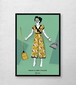 Plakat Leżenie to takie ćwiczenie 50x70cm BEZ RAMY