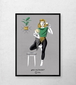 Plakat Gdzie mój Zen(ek) SZARY 50x70cm BEZ RAMY