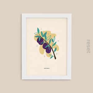 Plakat Śliwka 30x40