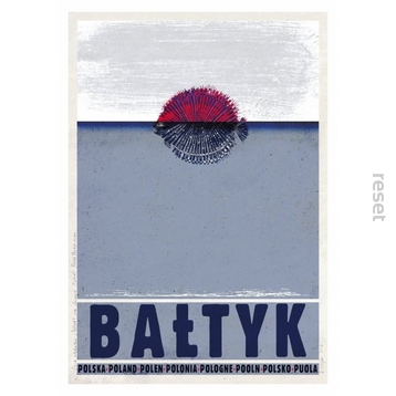 Mini plakat Bałtyk