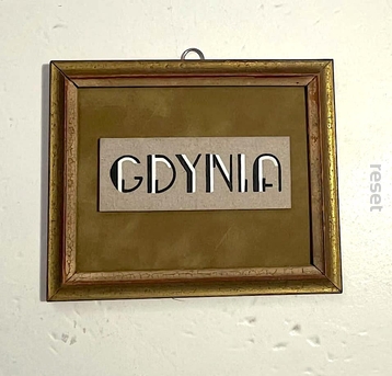 dekor ścienny Gdynia Vintage