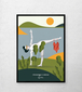 Plakat Równowaga w naturze 50x70cm BEZ RAMY