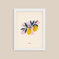Plakat Cytryna 30x40 w tubie