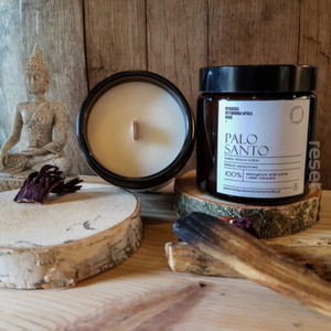 Świeca sojowa Palo Santo mała 120ml