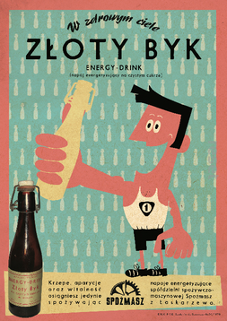 Plakat Złoty byk 42x60 TUBA